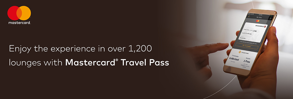 Lounges with Mastercard Travel Pass