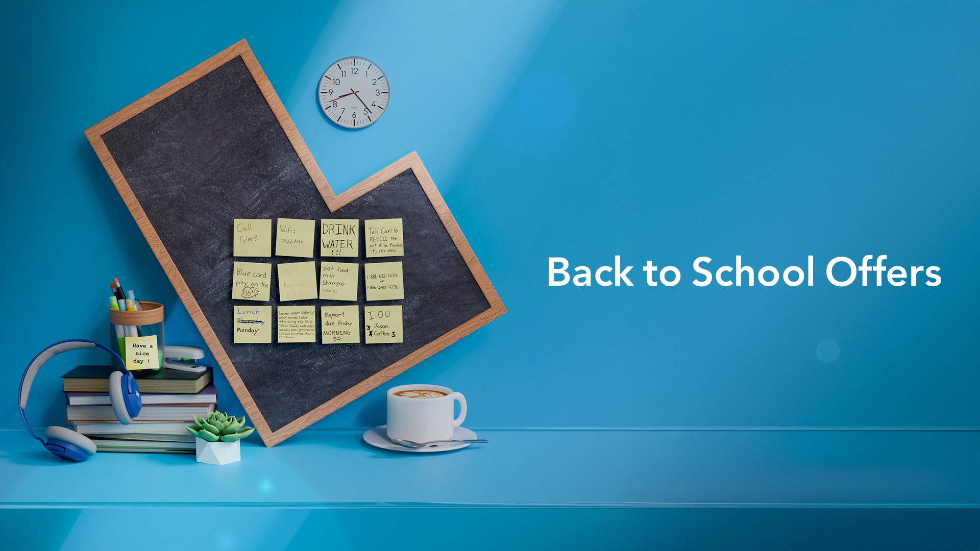 Back To School Offers