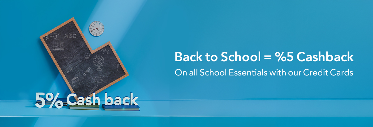 Get Ready for the School Year and Earn 5% Cashback!