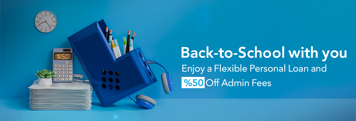 Back to School with 50% Off Personal Loan Fees!